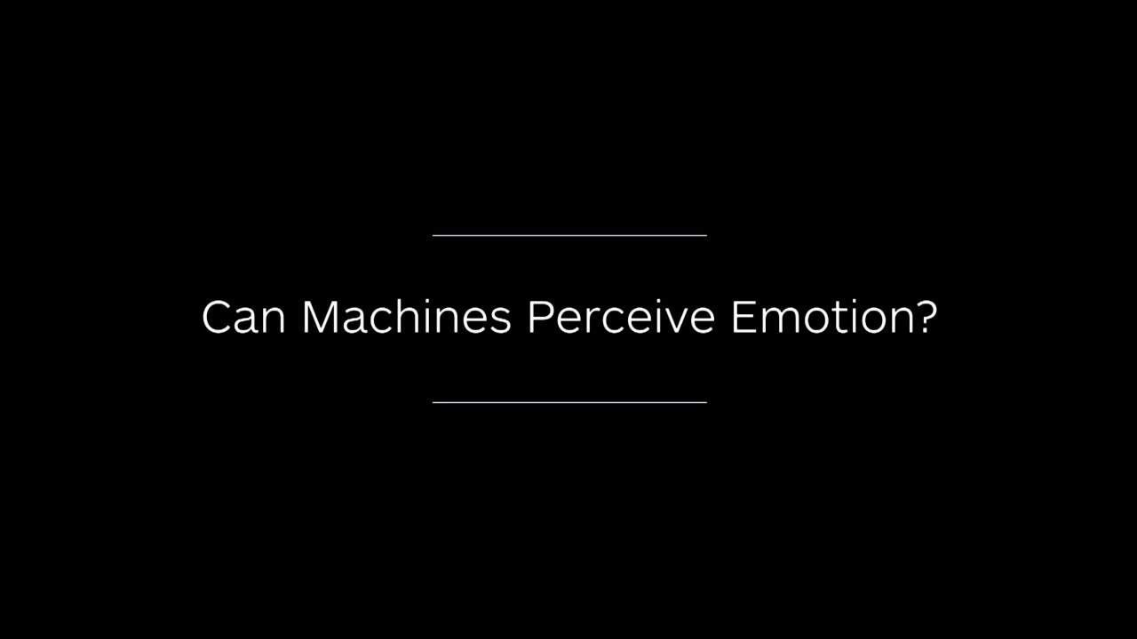 Can Machines Perceive Emotions? (ACII&#039;19)